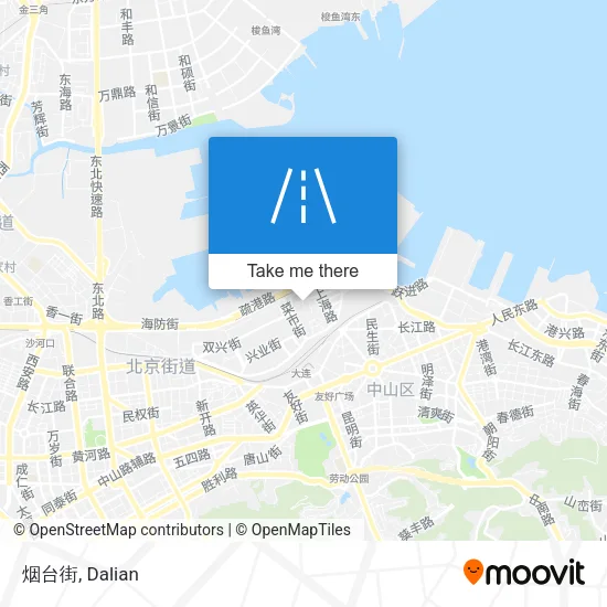 烟台街 map