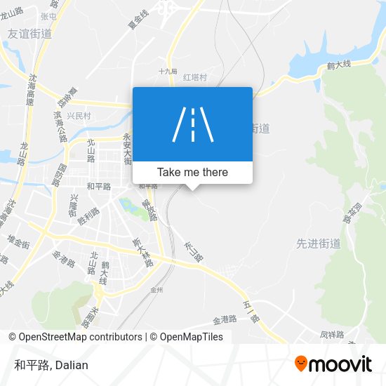 和平路 map