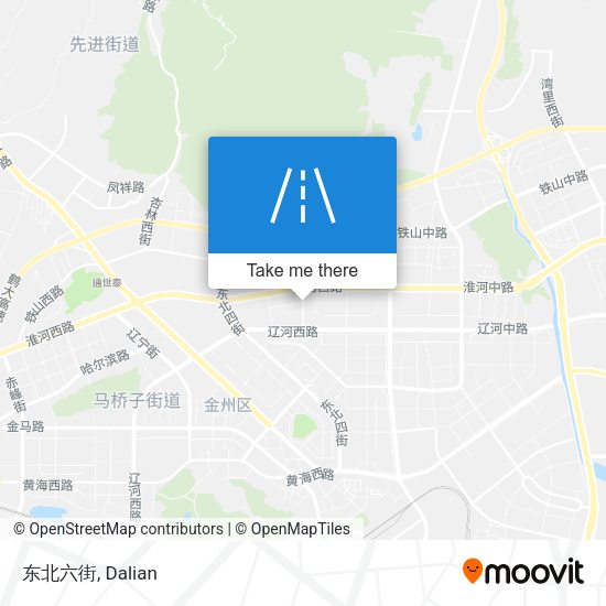 东北六街 map