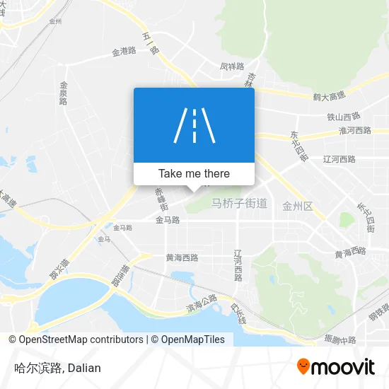 哈尔滨路 map