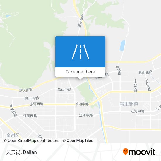 天云街 map