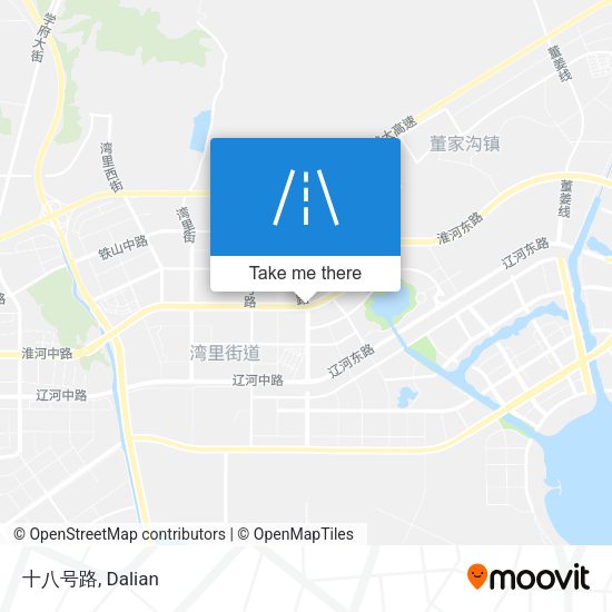 十八号路 map