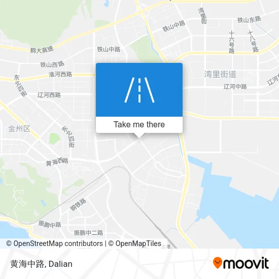 黄海中路 map
