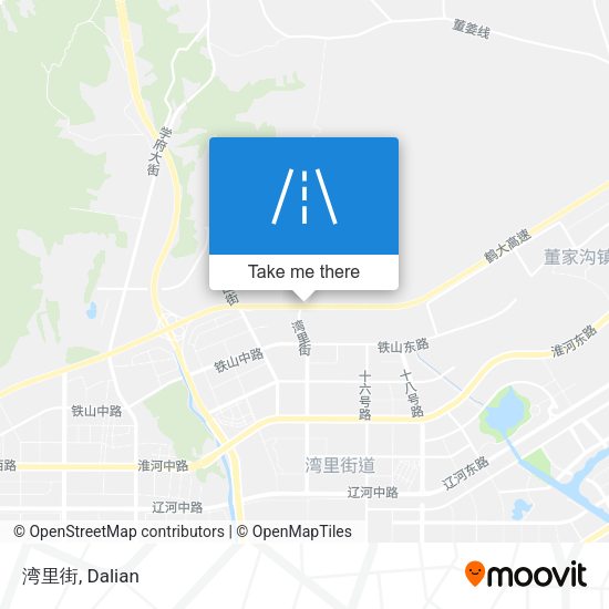 湾里街 map