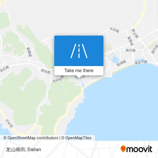 龙山南街 map