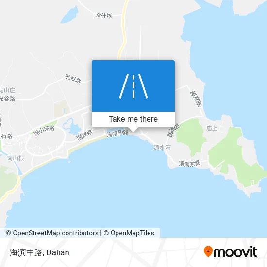 海滨中路 map