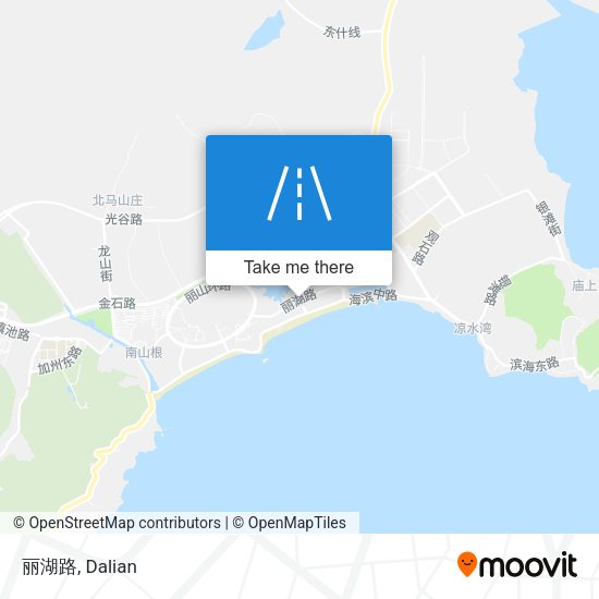 丽湖路 map