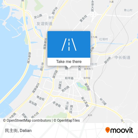 民主街 map