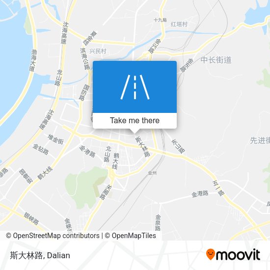 斯大林路 map