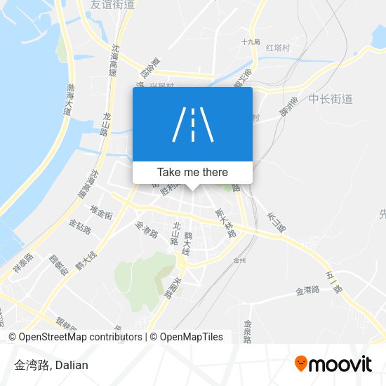 金湾路 map