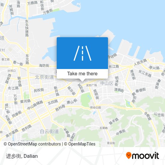 进步街 map