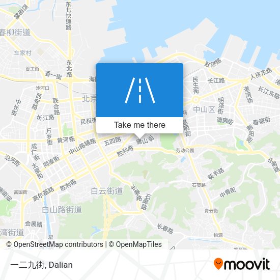 一二九街 map