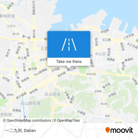 一二九街 map