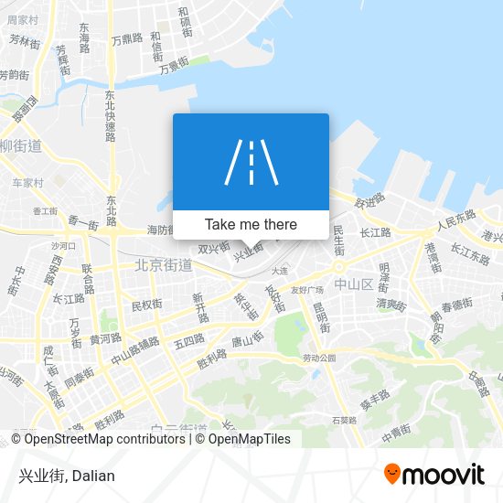 兴业街 map