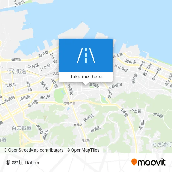柳林街 map