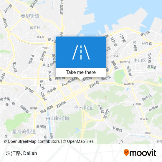 珠江路 map