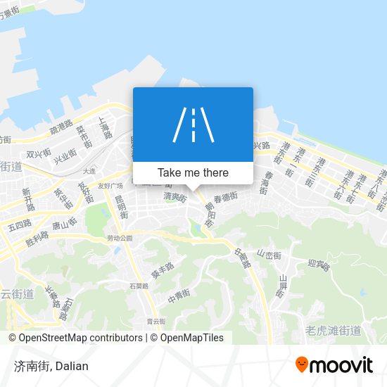济南街 map