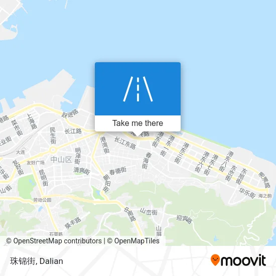 珠锦街 map