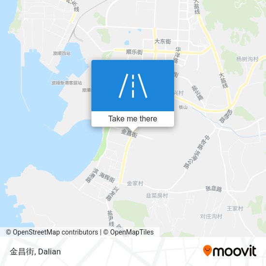 金昌街 map