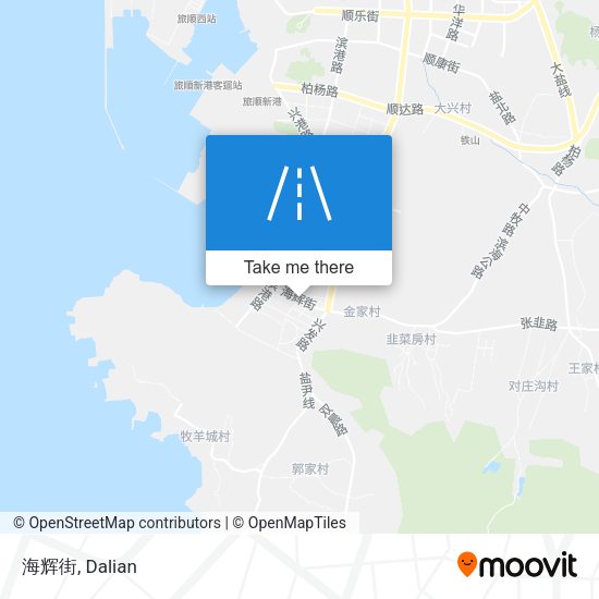 海辉街 map
