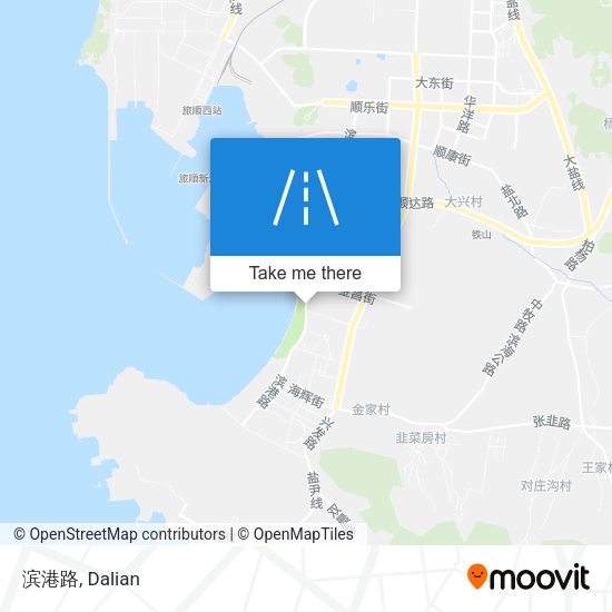 滨港路 map
