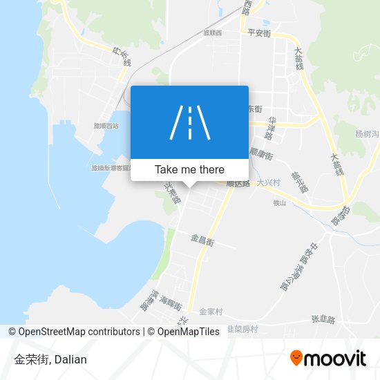 金荣街 map