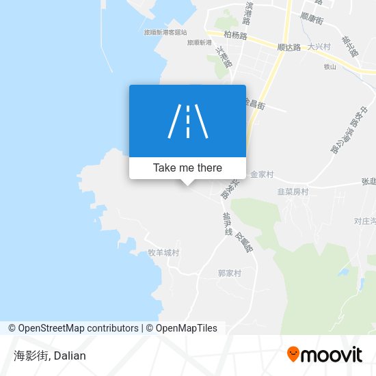 海影街 map