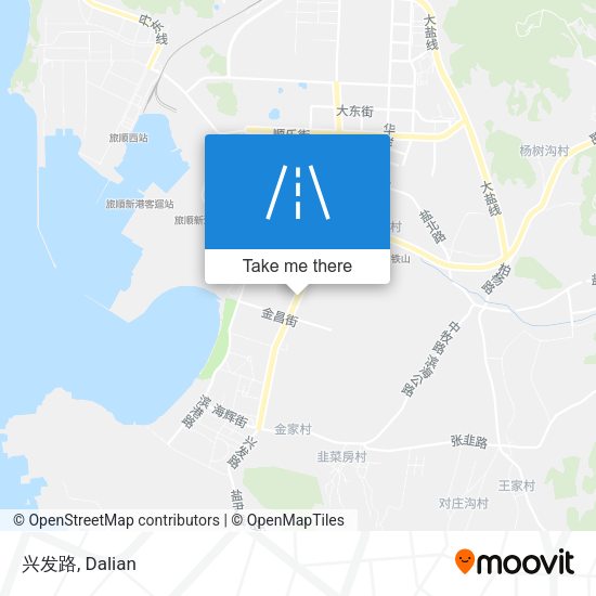 兴发路 map