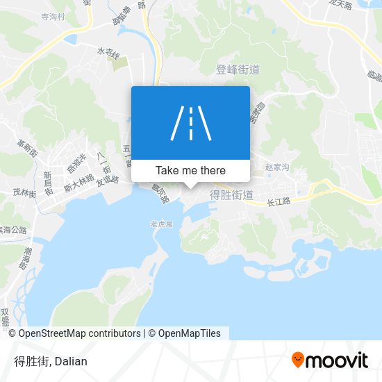 得胜街 map