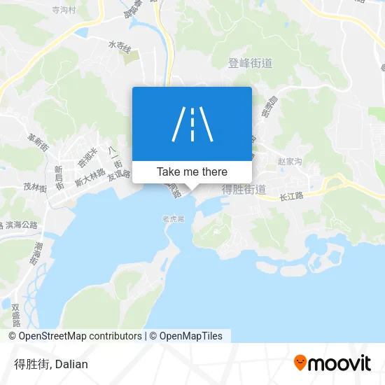 得胜街 map