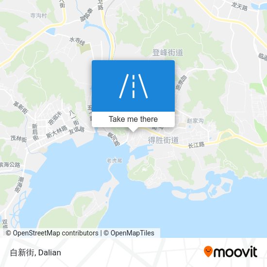 自新街 map