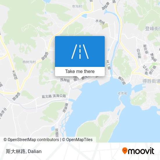 斯大林路 map