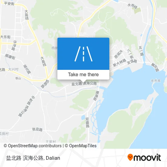 盐北路 滨海公路 map