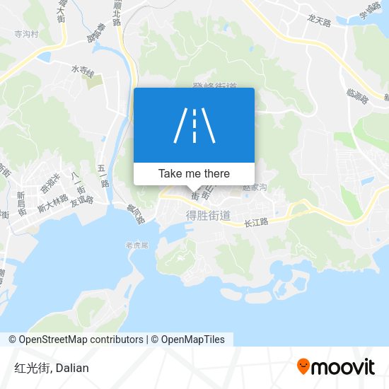 红光街 map