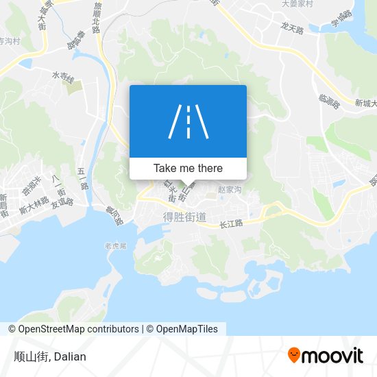 顺山街 map