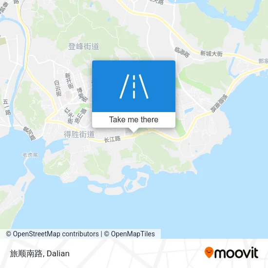 旅顺南路 map