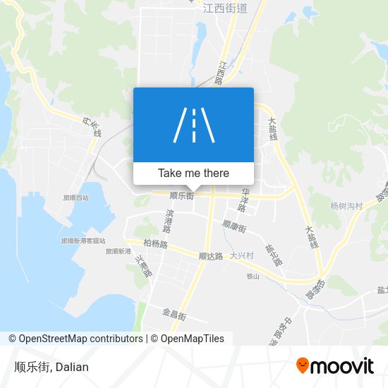顺乐街 map