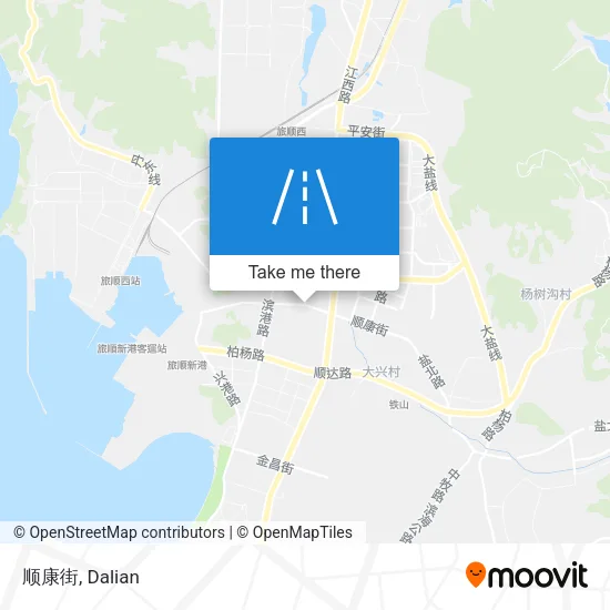 顺康街 map