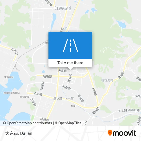 大东街 map