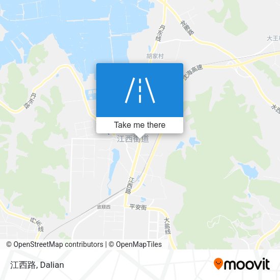 江西路 map