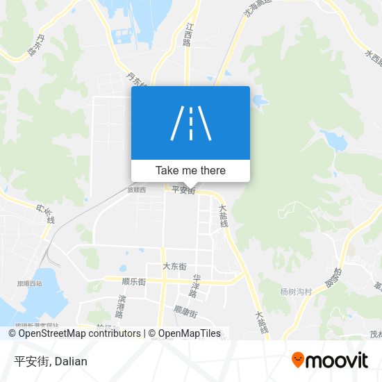 平安街 map