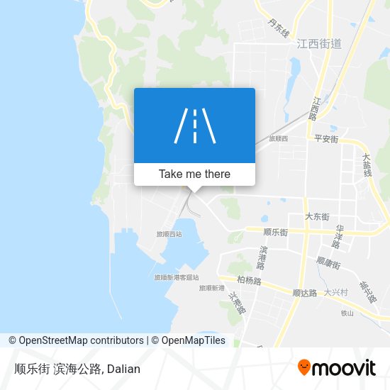 顺乐街 滨海公路 map