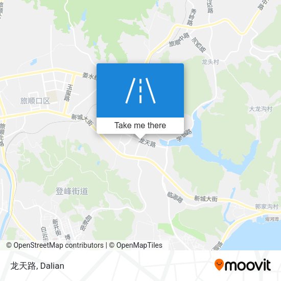 龙天路 map