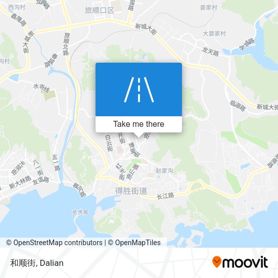 和顺街 map