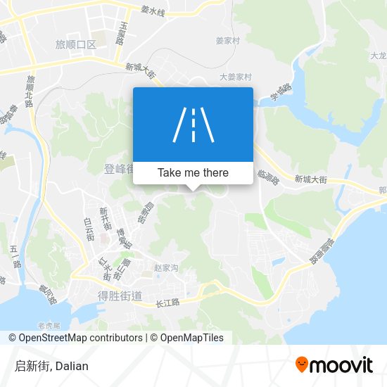 启新街 map