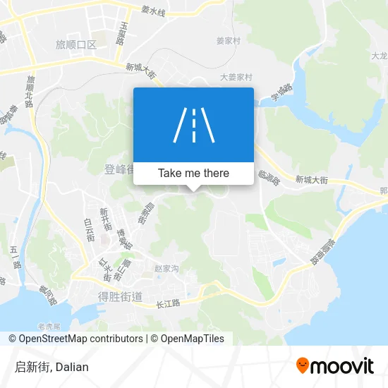 启新街 map