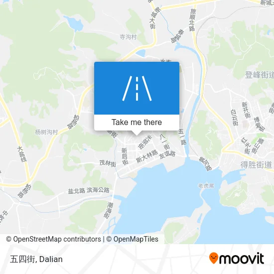 五四街 map