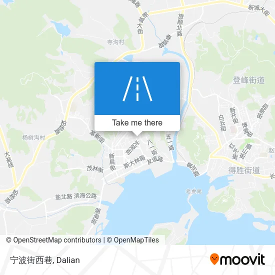 宁波街西巷 map