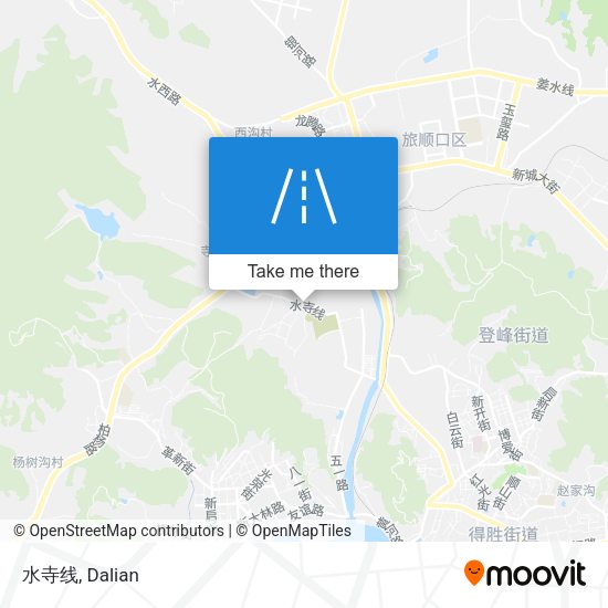 水寺线 map