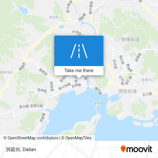 洞庭街 map